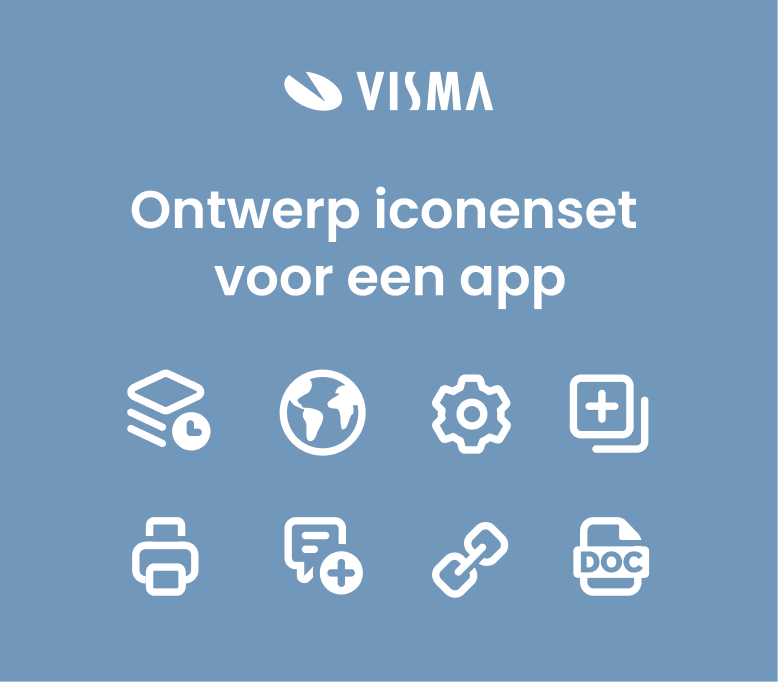 Design iconen Visma app