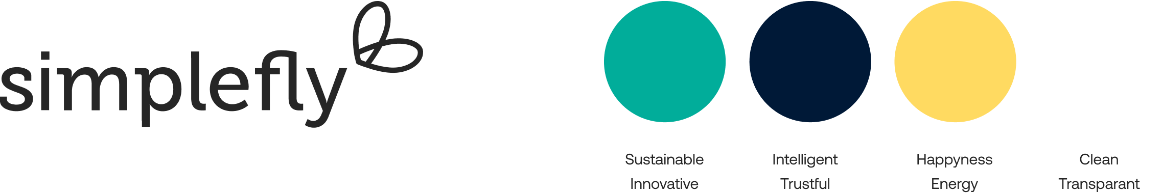 Simplefly logo kleuren