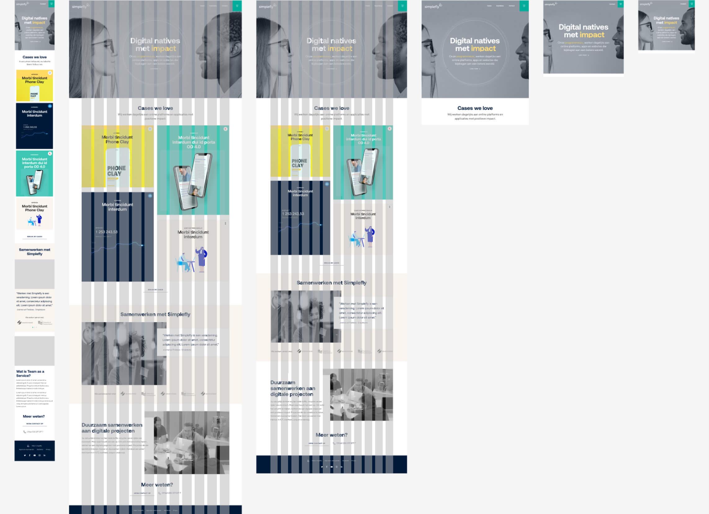 Simplefly responsive grid